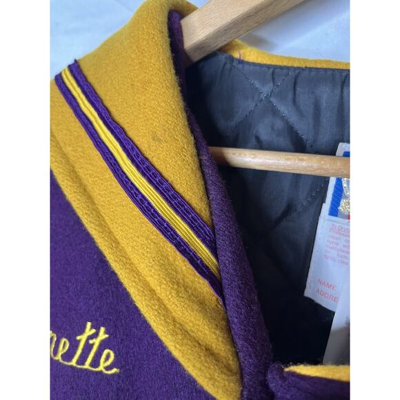 Womens Varsity Jacket Size L Wool Sailor Collar Rosati Kain St Louis Vintage 90s - Picture 7 of 13